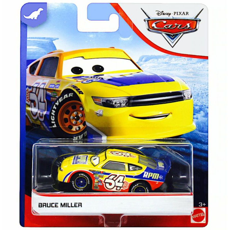 Disney Pixar Cars Cars 3 Dinoco 400 Bruce Miller Diecast Car Shopee Malaysia