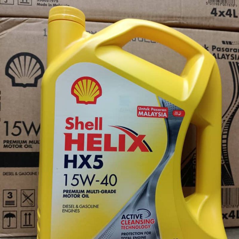 Shell HELIX HX5 15W40SN | Shopee Malaysia