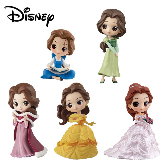 Disney Banpresto Included Q Posket Petit Belle Story Doll Model Belle Princess Beauty Shopee Malaysia