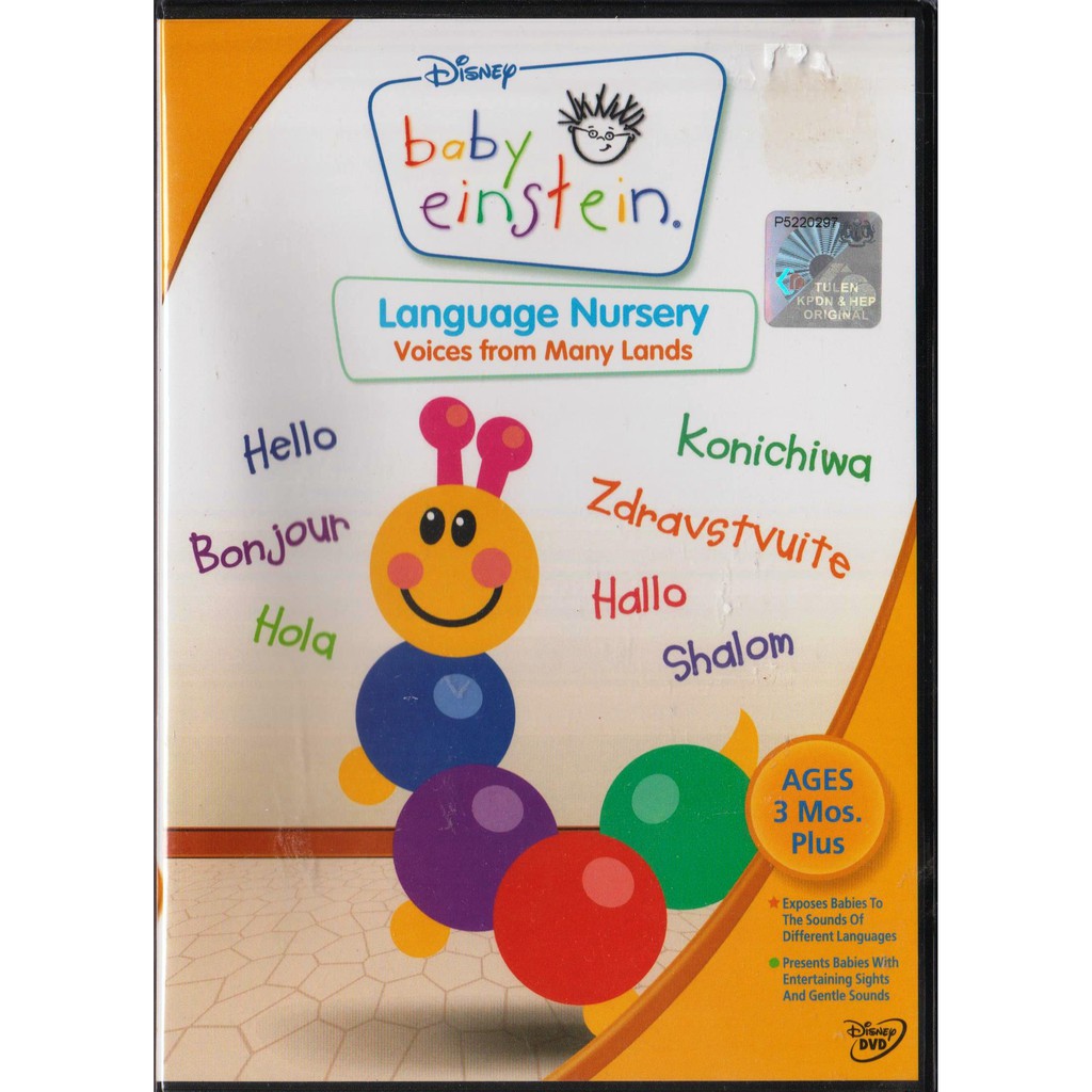 New Dvd Baby Einstein Language Nursery Voices From Many Lands Shopee Malaysia