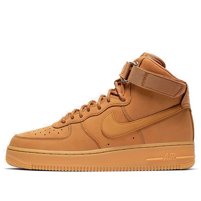 white air force with red tick