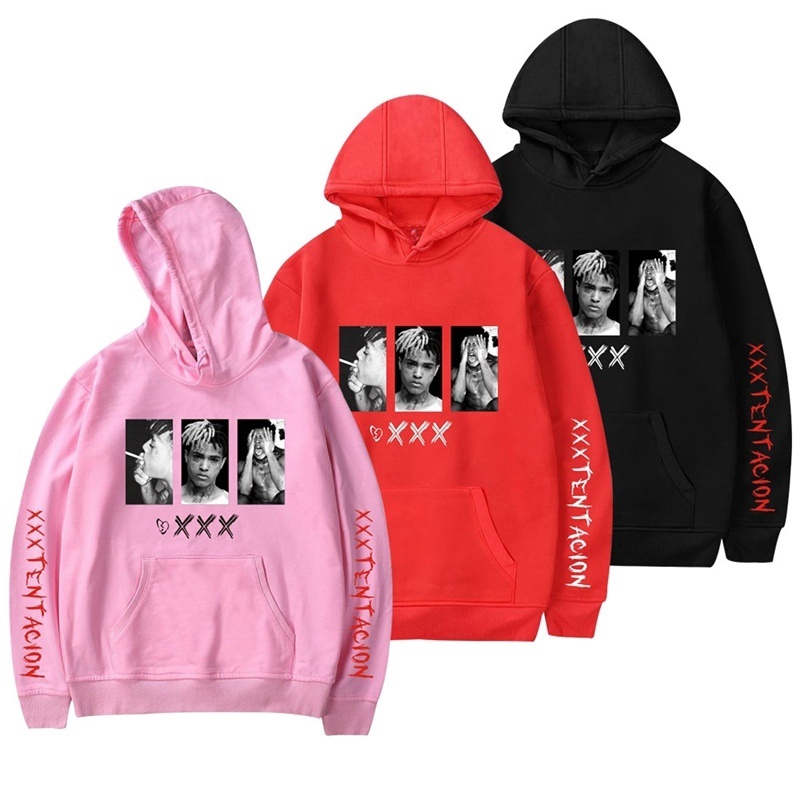 pink xxxtentacion hoodie