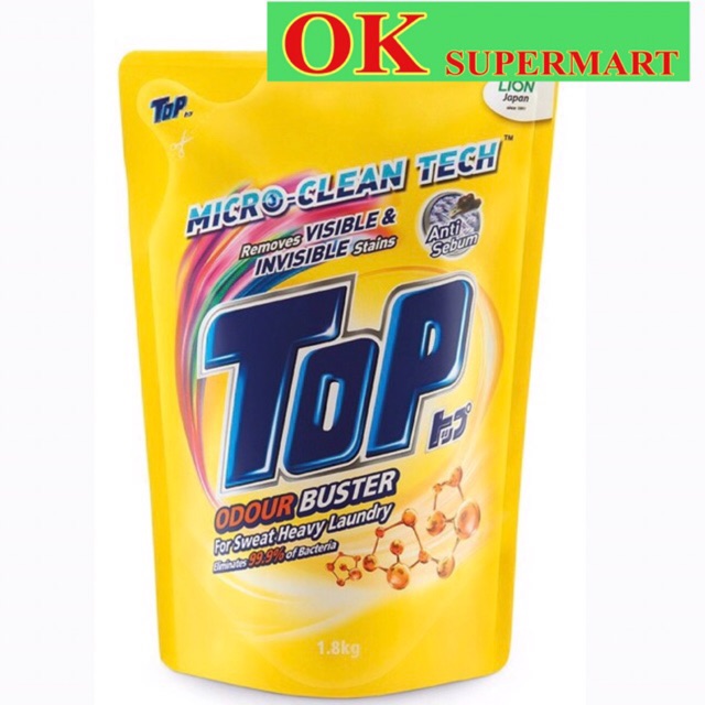 Top Liquid Detergent 1.5kg1.8kg Shopee Malaysia