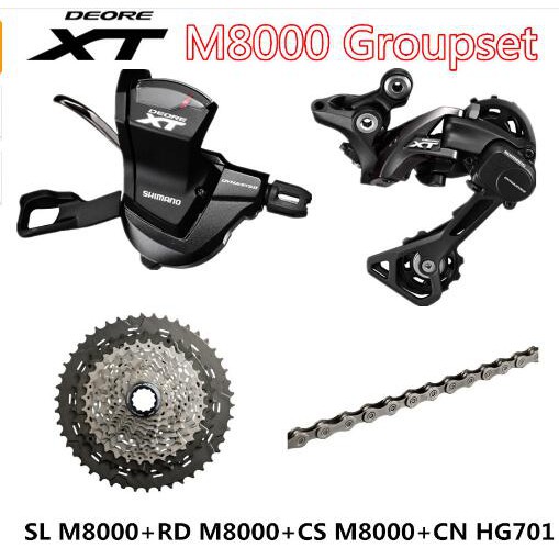 shimano deore xt m8000 groupset