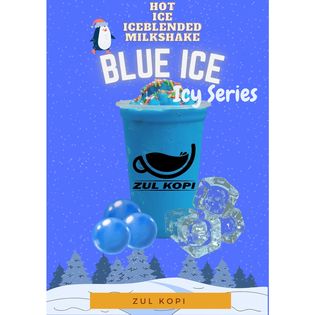 Blue Ice Powder / Serbuk Ais Biru 1000g Ice Blended / Milkshake / Ice [New Product Launching - Icy Series]