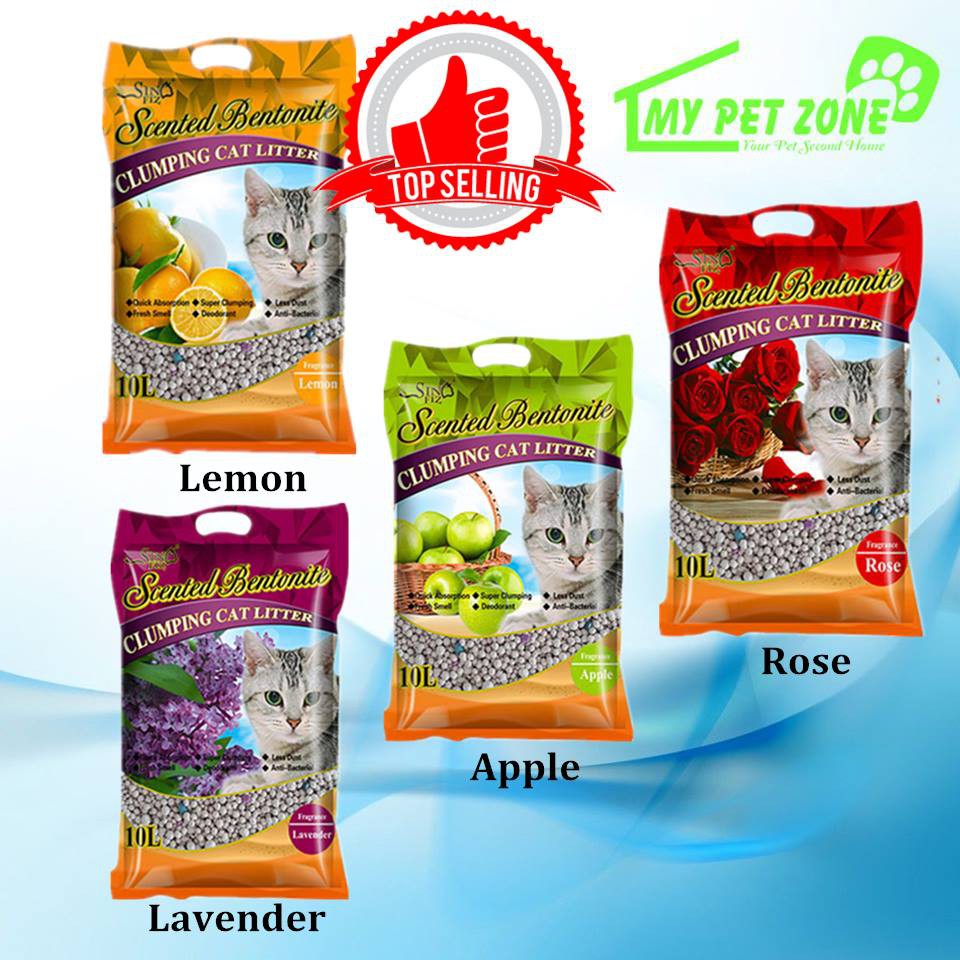 Sinofiz Cat Litter Sand 10l Pasir Kucing Murah Shopee Malaysia