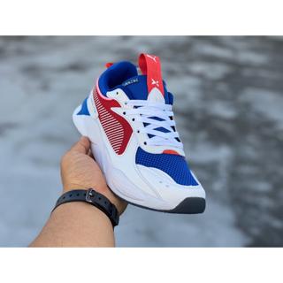 puma rsx white orange