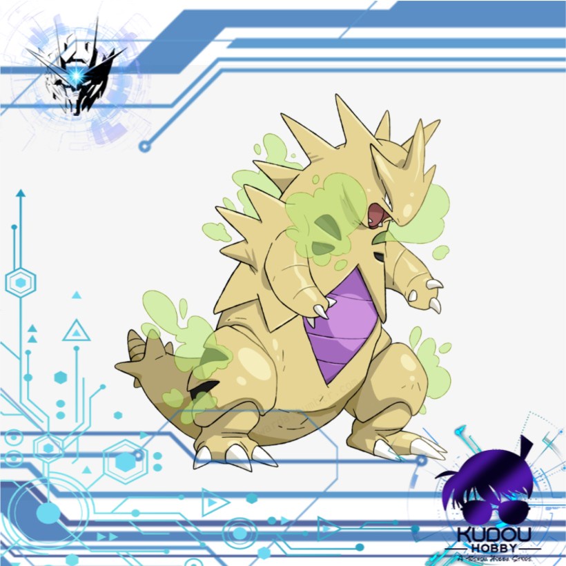Pokemon Sword Shield 宝可梦剑盾 Shiny Tyranitar 闪班基拉斯 バンギラス Legal 合法 Pokemon Shopee Malaysia