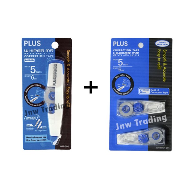 Plus Correction Tape Whipper MR Tape + 