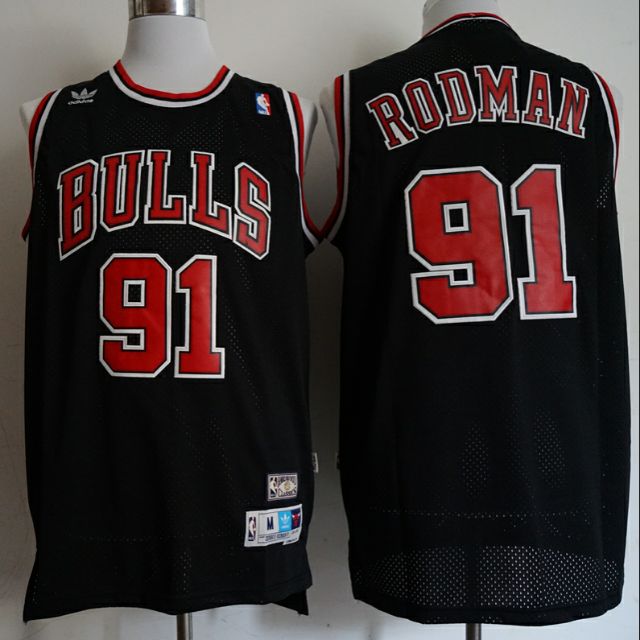 rodman jersey black