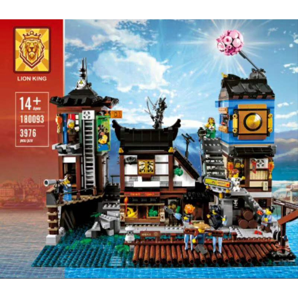 lepin ninjago docks