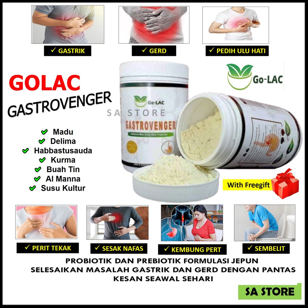 Golac Gastrovenger 🎁 / Penawar Gastrik / Gerd / Pedih ulu ...