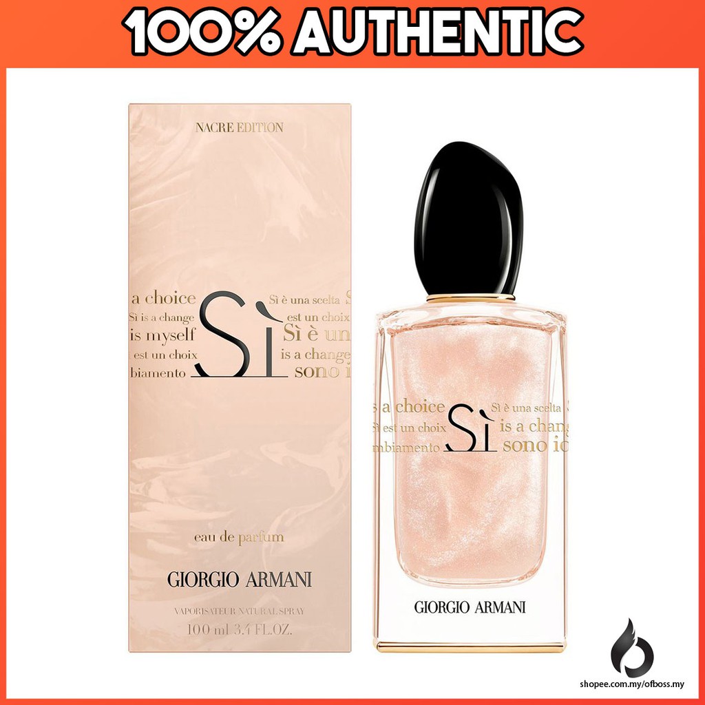 si giorgio armani eau de parfum 100 ml