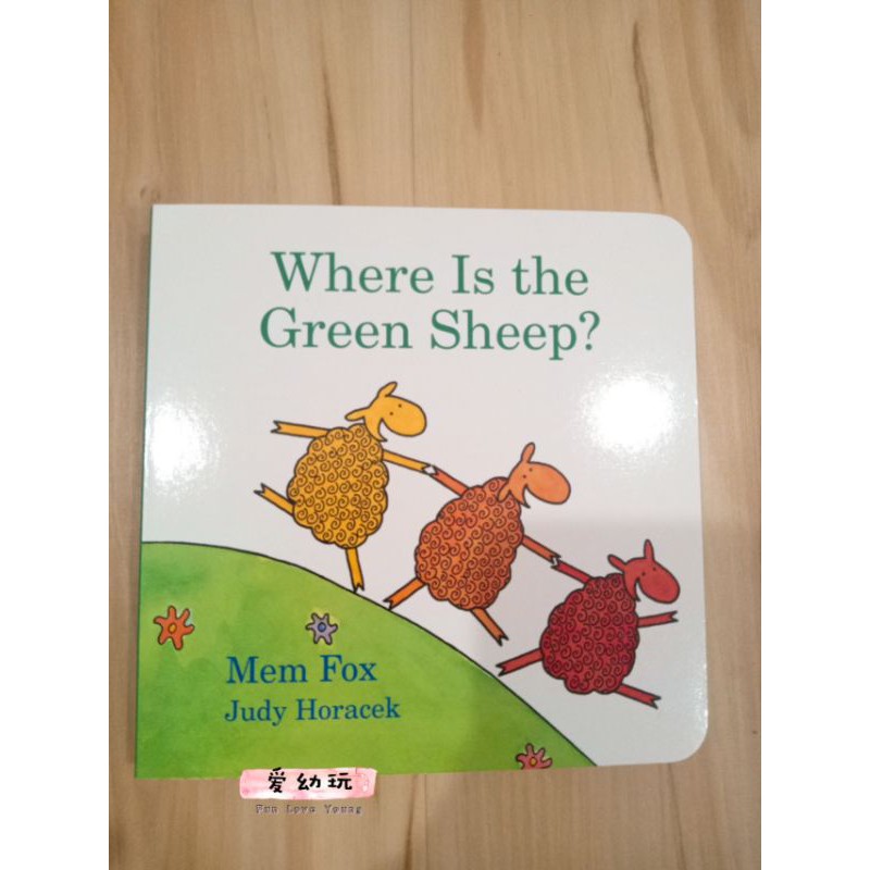 Where is the green sheep? Board book Shopee Malaysia