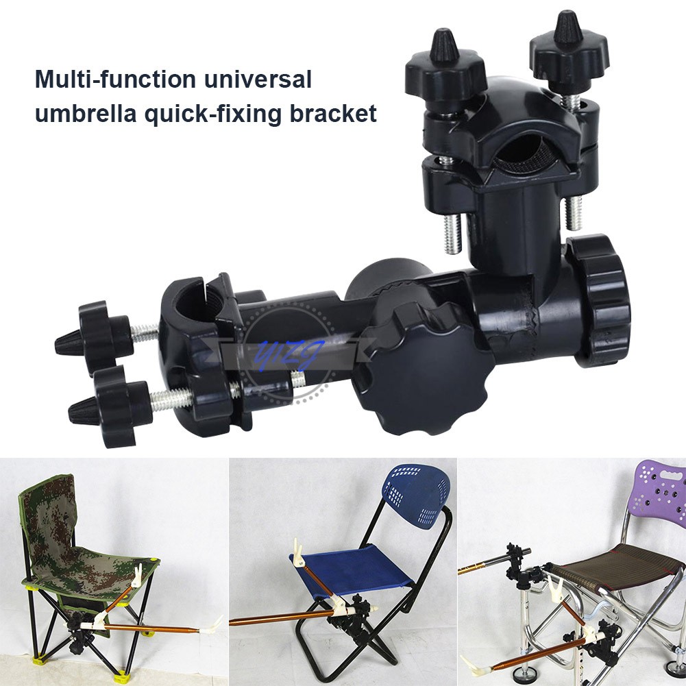 Y1ZJ Universal Umbrella Stand Holder Bracket Fishing Chair Adjustable Mount Rotating &MY