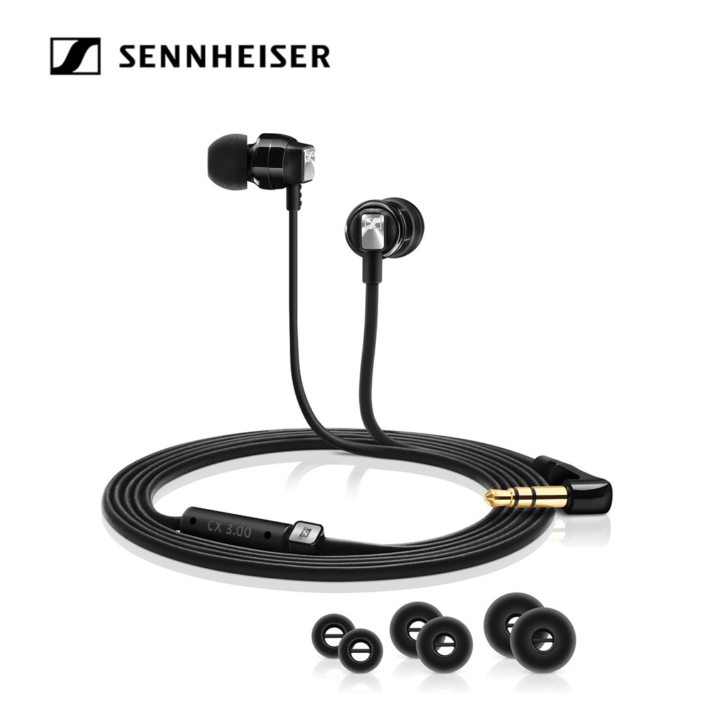 Sennheiser Cx3 00 3 5mm Headphones Dynamic Headset Stereo Sound Heavy Bass Earphone Shopee Malaysia