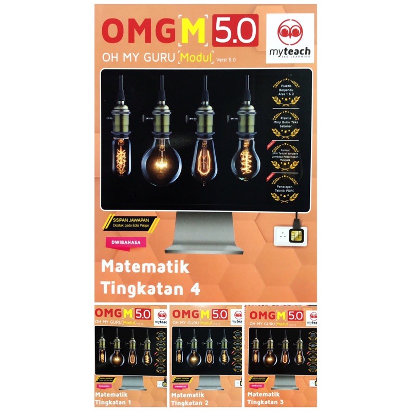 Koh Omg 5 0 Oh My Guru Matematik Dwibahasa Form 1 2 3 4 Tingkatan Buku Latihan Workbook Shopee Malaysia