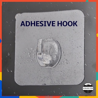 Powerful transparent tile hooks adhesive hooks sticky hooks load-bearing walls dormitory white gray nail-free hooks