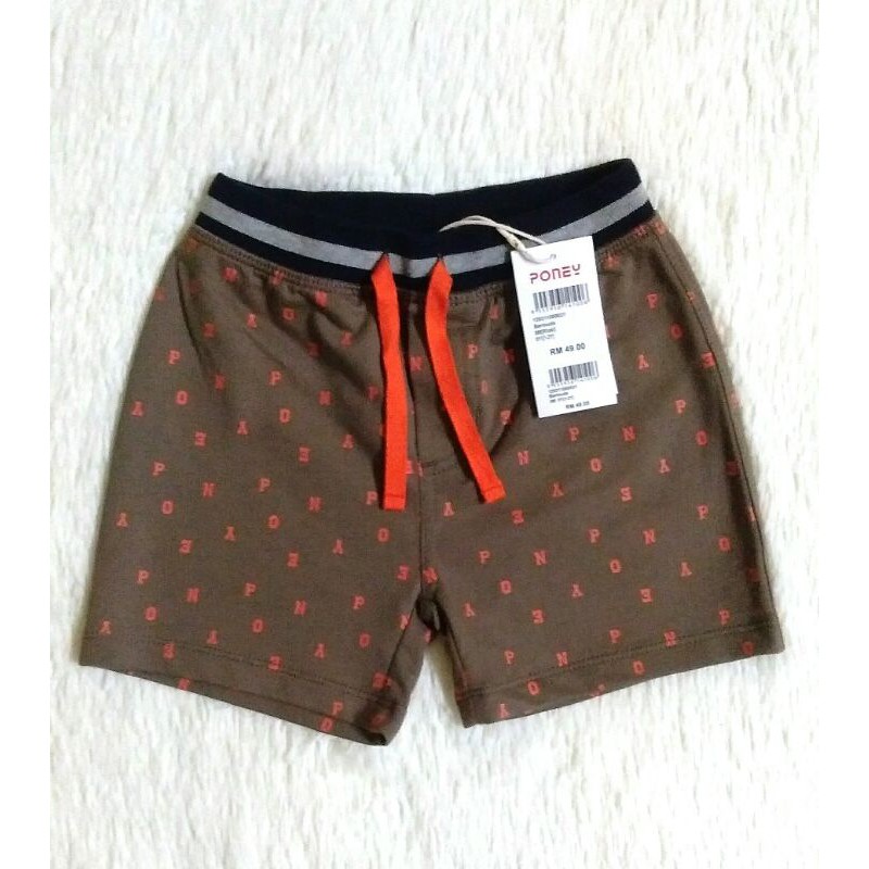Poney boy short pants size 1-2 years | Shopee Malaysia