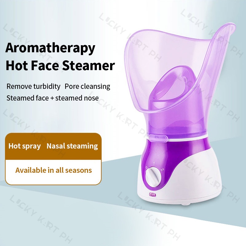 Facial Steamer Professional Steam Inhaler for Face Sauna Mask