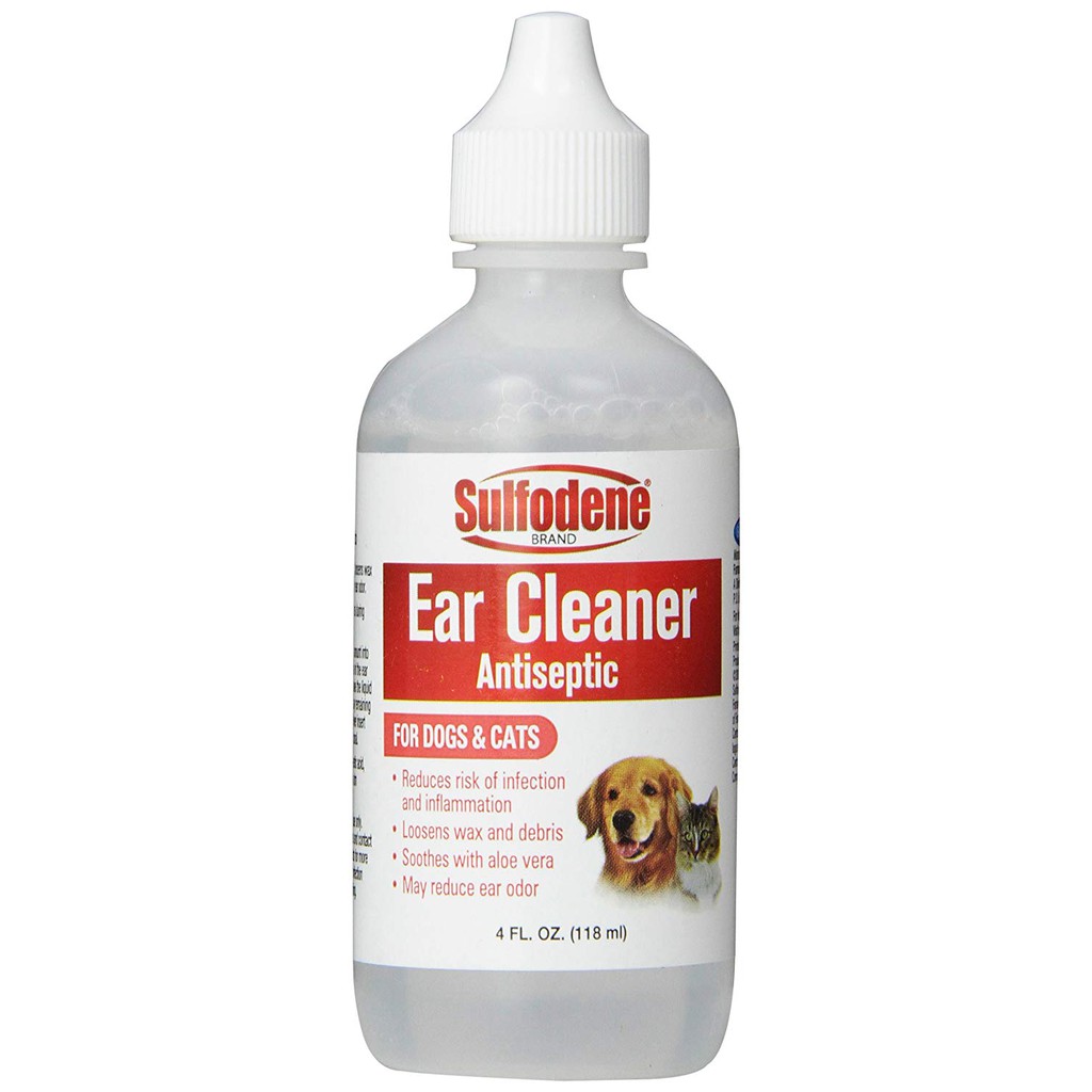 Sulfodene Brand Ear Cleaner Antiseptic for Dogs & Cats, 118ML Shopee Malaysia