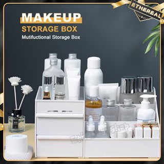 Makeup Organizer Large Capacity Cosmetic Storage Box Organizer Desktop Jewelry Nail Polish Makeup Drawer Container