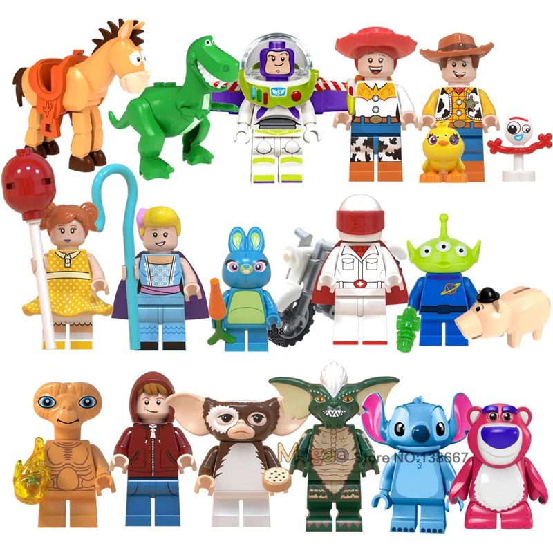 lego minifigures toy story