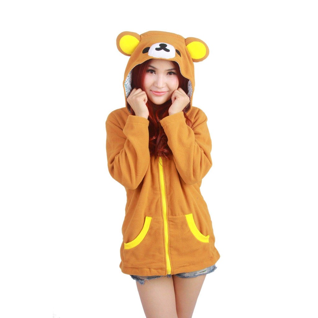 anime bear hoodie