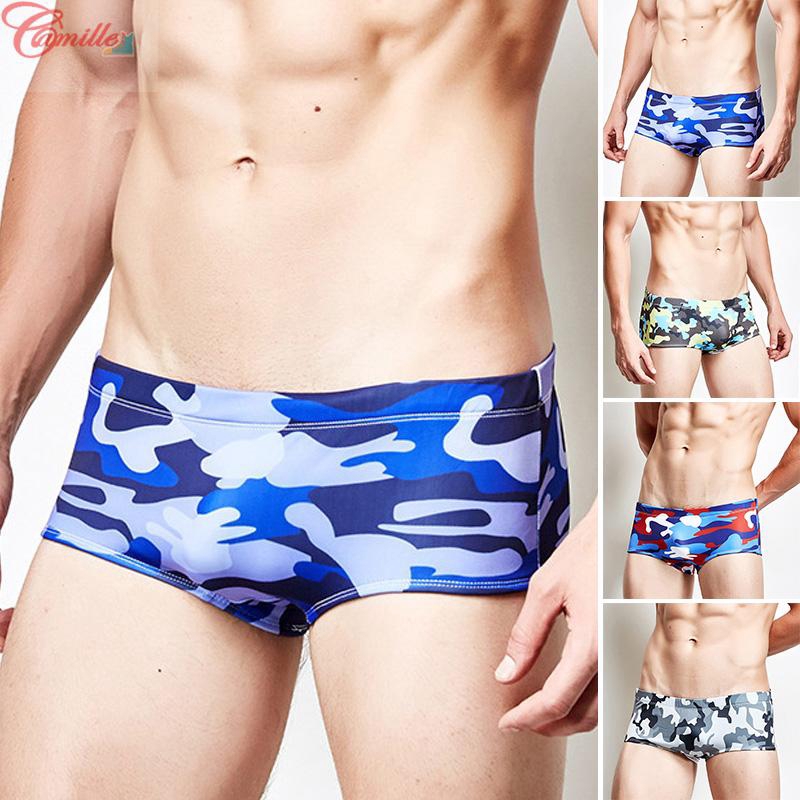 men's boxer brief swim trunks