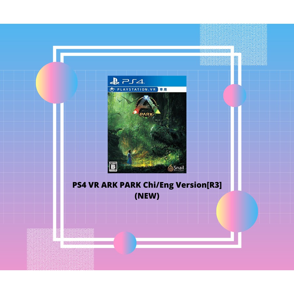 Ps4 Vr Ark Park Chi Eng Version R3 New Shopee Malaysia