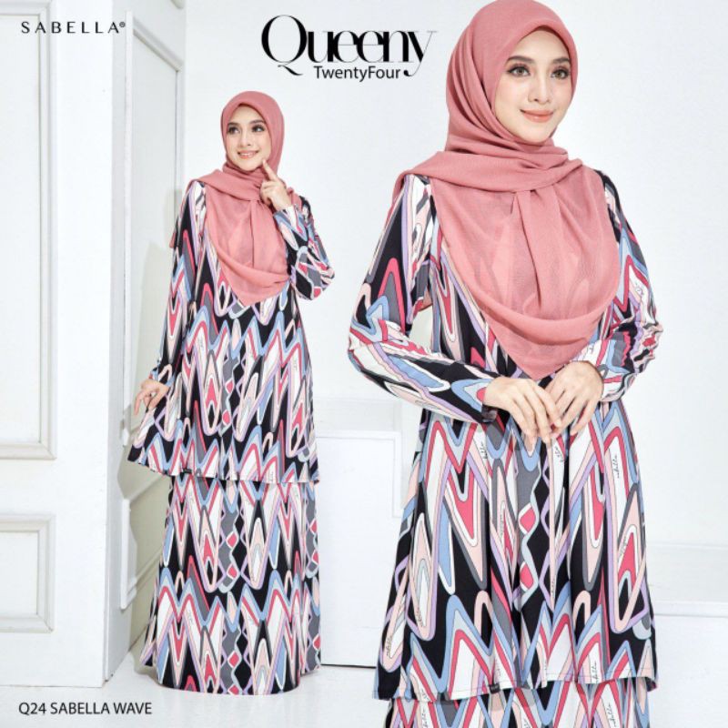 READY STOCK BAJU  KURUNG  QUEENY TANPA GOSOK VIRAL  Shopee 