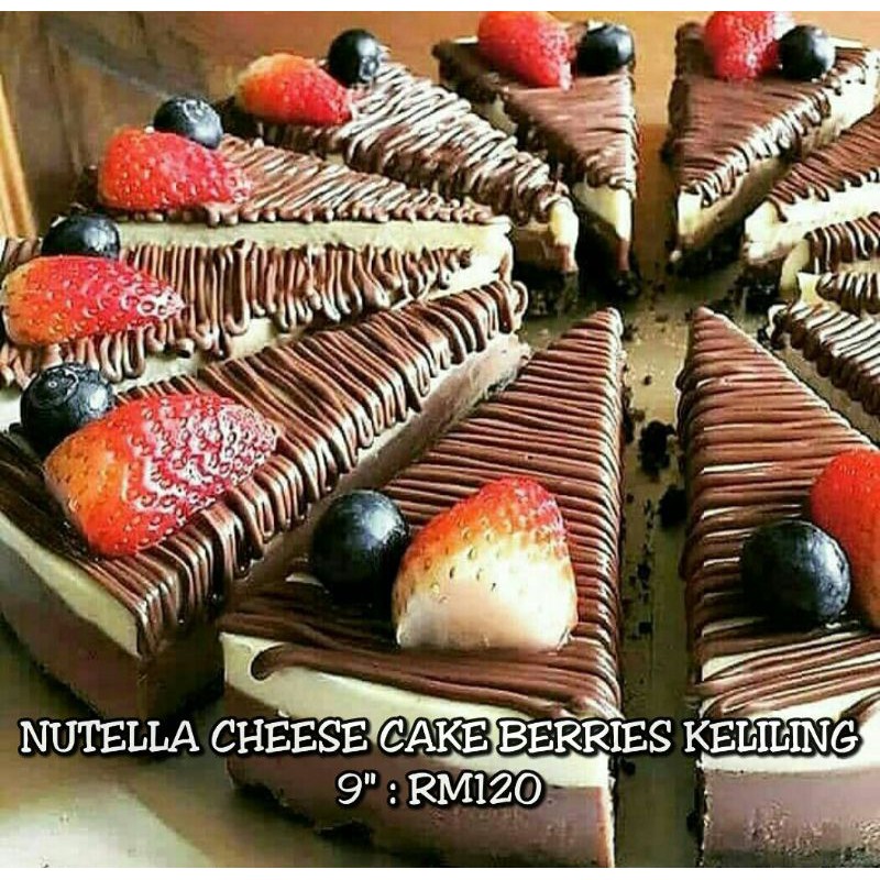 Whole Nutella Cheesecake Shopee Malaysia