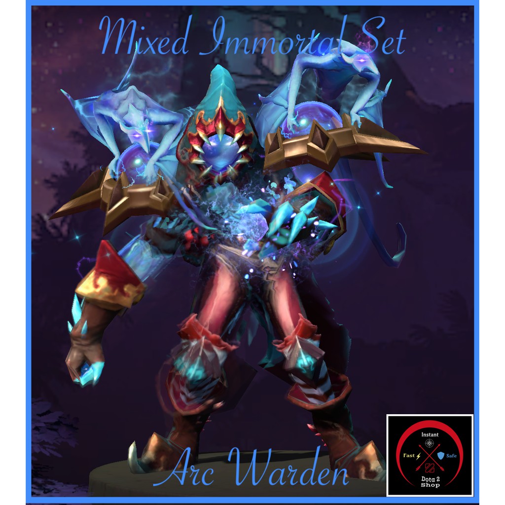 Dota 2 Arc Warden Mixed Immortal Set Shopee Malaysia