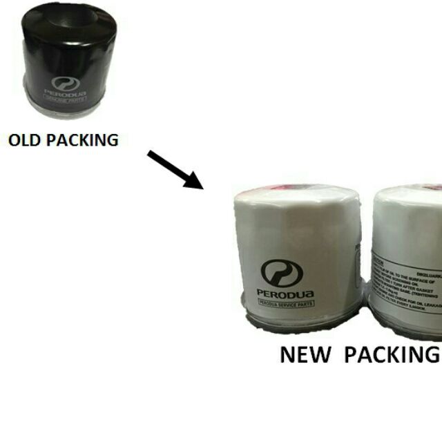 Original Perodua Oil Filter - Bezza, Axia, New Myvi 