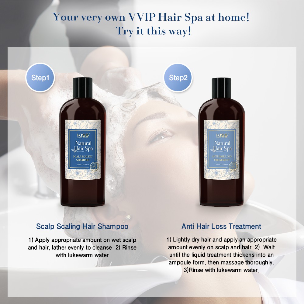 KISS NEW YORK Natural Hair Spa Anti Hair Loss Treatment (230ml) | Shopee  Malaysia