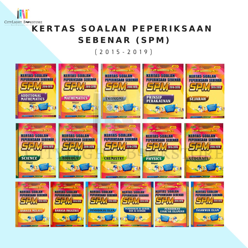 CITYLIGHT Pass Year: Kertas Soalan Peperiksaan Sebenar ...