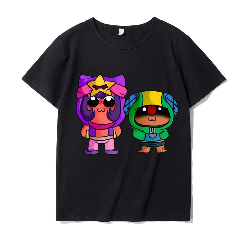 Buy Series 1 Viral Mobile Game Brawl Star Short Sleeve T Shirt For Adult And Kids Or Parent Child Outfit Shirt Seetracker Malaysia - tee shirt brawl stars squeak