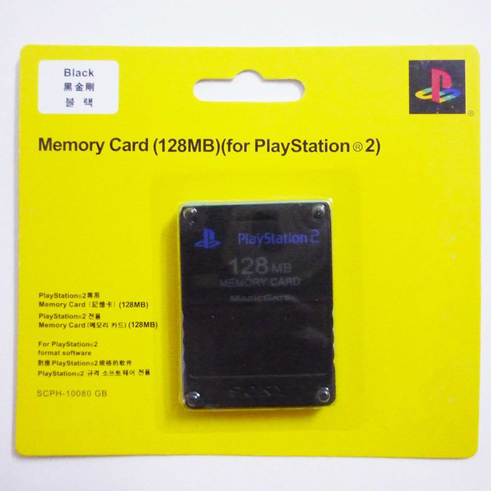 playstation 2 memory card 128mb