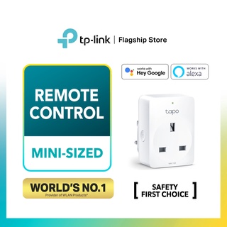TP-Link Mini Smart Wi-Fi Socket/Plug(Surpport remote/voice control, Schedule, Goole Assistant/Alexa) Tapo P100