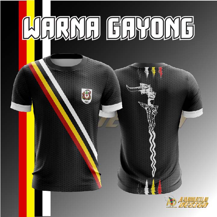 (Ready Stock)B5 WARNA GAYONG FIRST/ Round Neck Short Sleeve/ Reverse ...