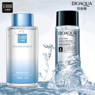 Bioaqua Makeup Remover 50ml Gentle Refreshing Moisturizing Senana Makeup Removal 150ml
