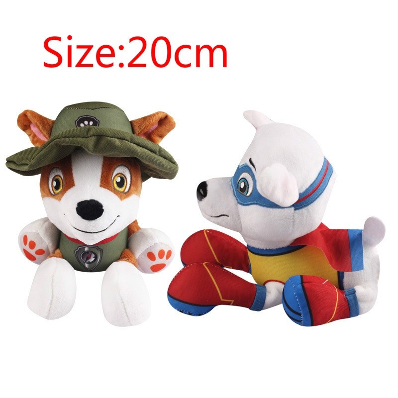 paw patrol tracker soft toy