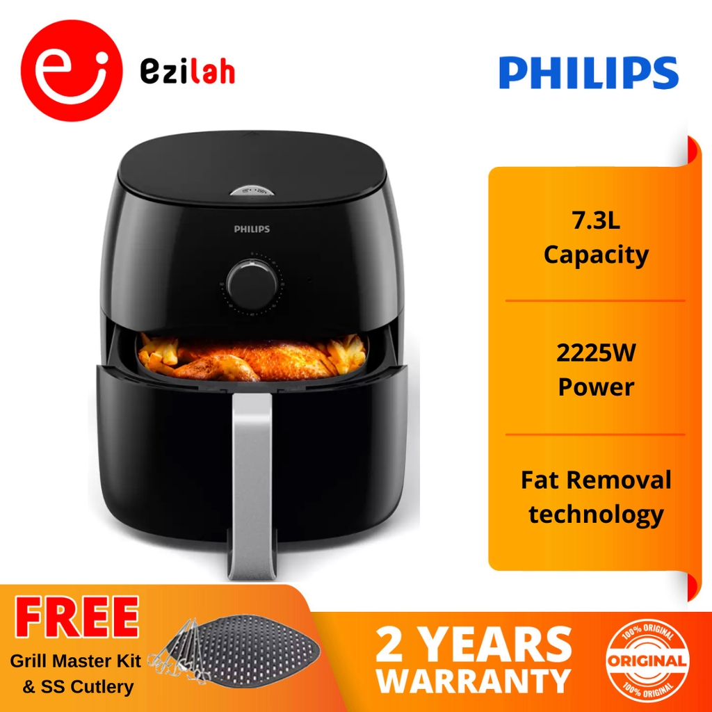 Philips Premium Air Fryer XXL family size with Fat Removal technology