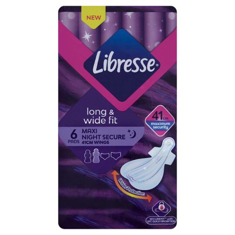 Buy Libresse Maxi Night Secure Wings 41cm 6pads Seetracker Malaysia