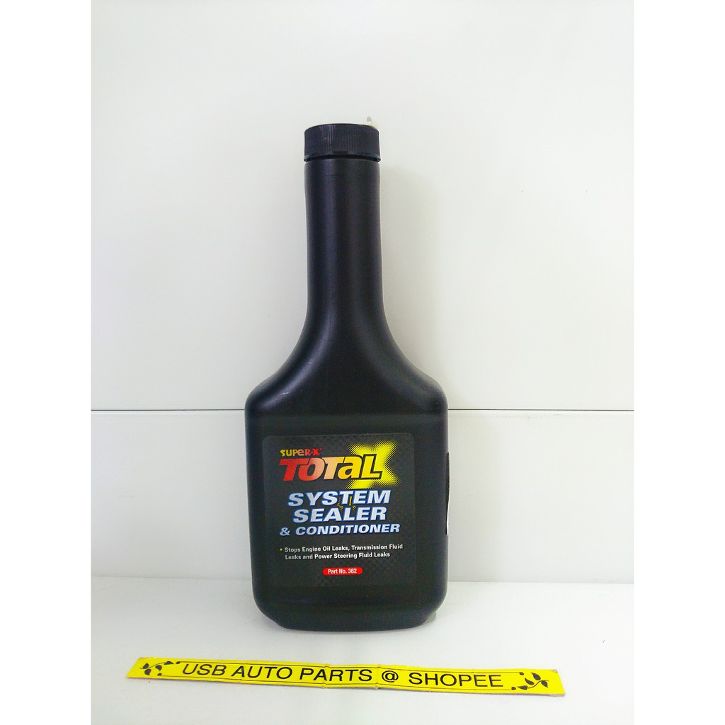 Super X Total System Sealer and Conditioner Power Steering Engine Oil