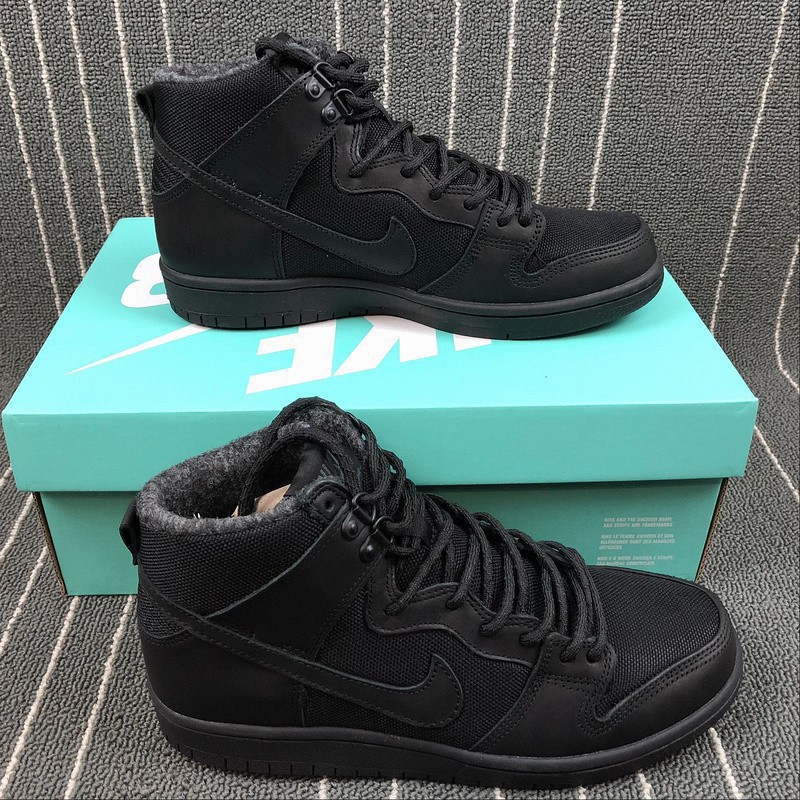 Nike SB zoom Dunk Hi Pro Bota black soul Black Warrior 923110-001 size 39  40 40. | Shopee Malaysia