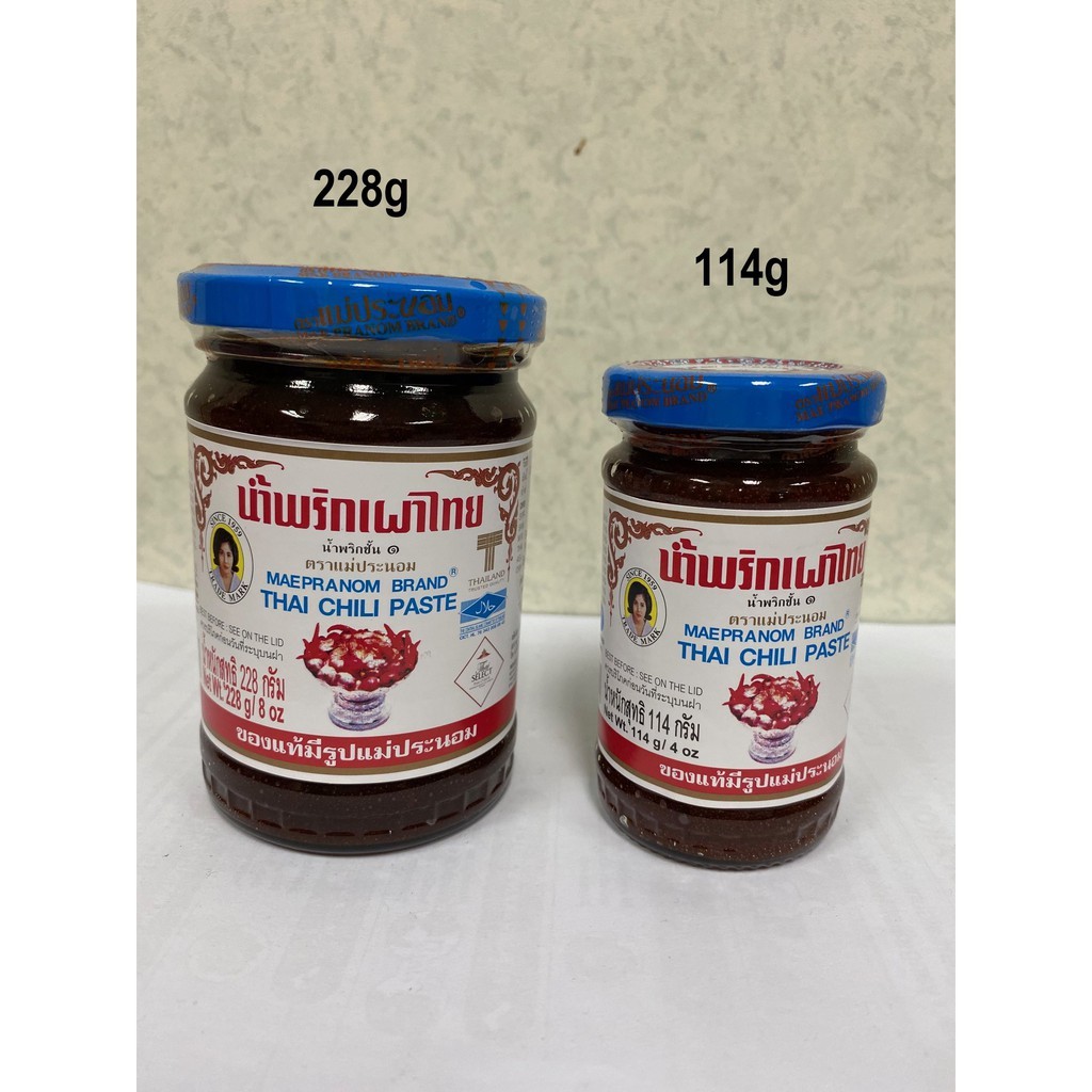 MAEPRANOM BRAND THAI CHILI PASTE 114GM/228GM Shopee Malaysia