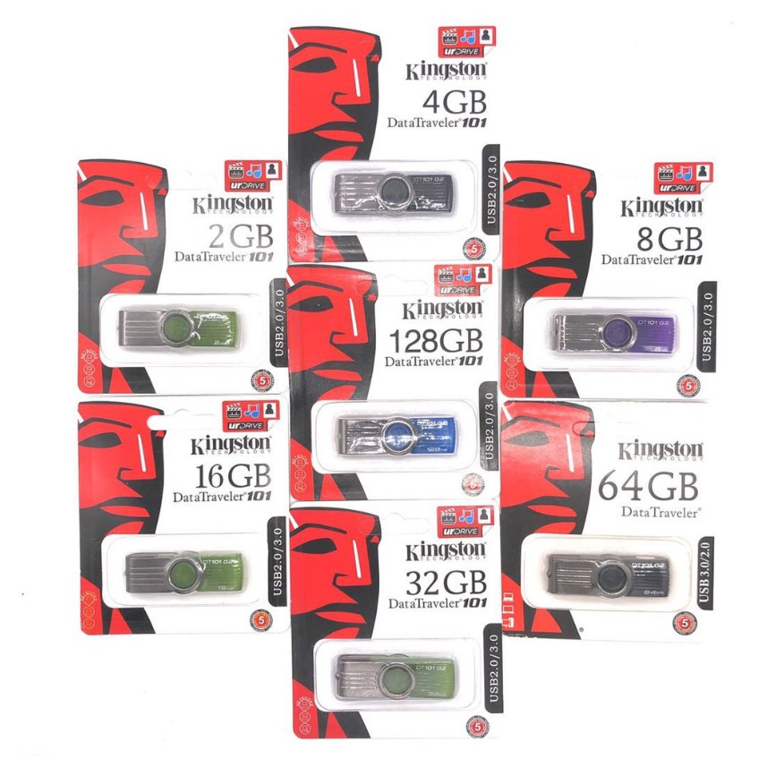 Kingston 128GB 64GB 32GB 16GB 8GB USB storage flash drive data transfer OTG storage