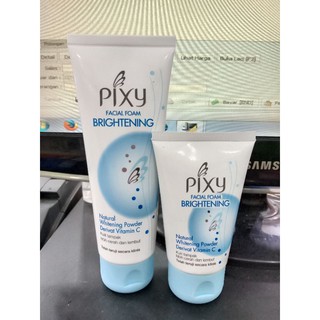 pixy facial foam brightening