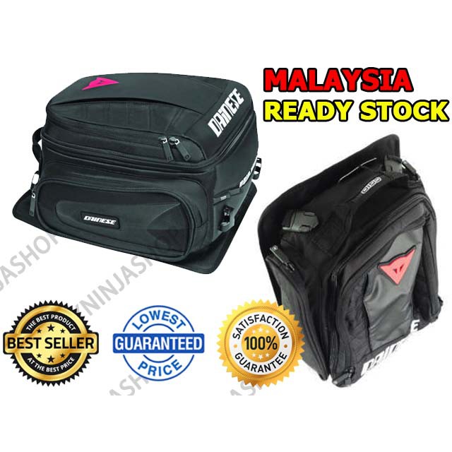 DAINESE DTail Motorcycle Rear Tail Bag Tailbag Beg Dainese (BEG